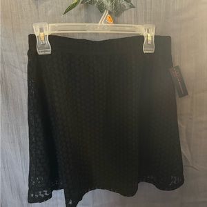 NWT  Black Lace Skirt